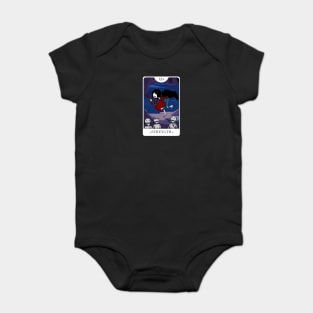 Strength  - Marceline The Vampire Queen Tarot Card Baby Bodysuit